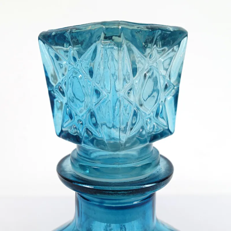 Pamono Mid-Century Modern Glass Decanters from Empoli, Set of 6> Bottles, Carafes & Jugs