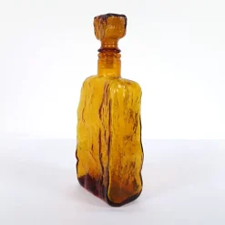 Pamono Mid-Century Modern Glass Decanters from Empoli, Set of 6><noscript><img width=