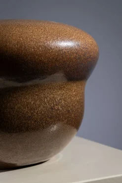 Pamono Mid-Century Modern Glazed Ceramic Vase, 1970s><noscript><img width=