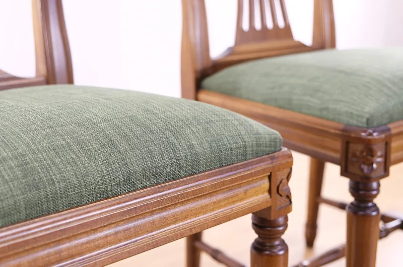 Online Pamono Mid-Century Modern Gustavian Dining Table and Chairs, 1960s, Set of 9