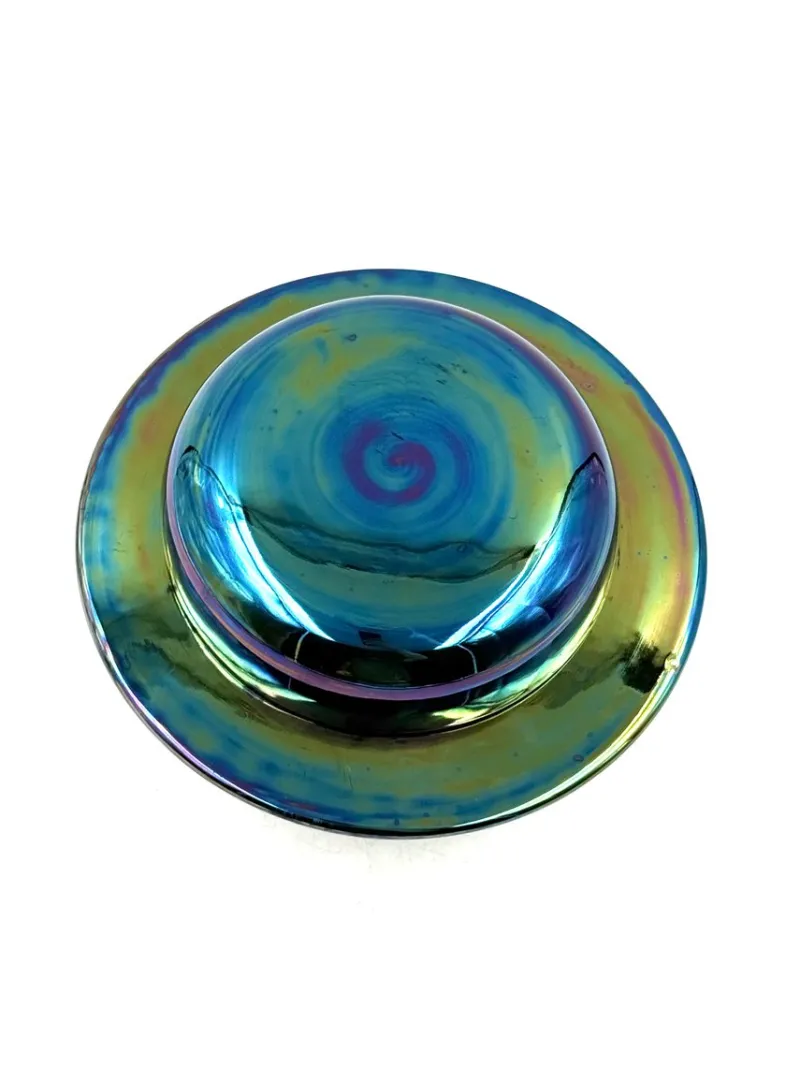Pamono Mid-Century Modern Iridescent Ceramic from Paoli, Italy, 1970s> Bowls