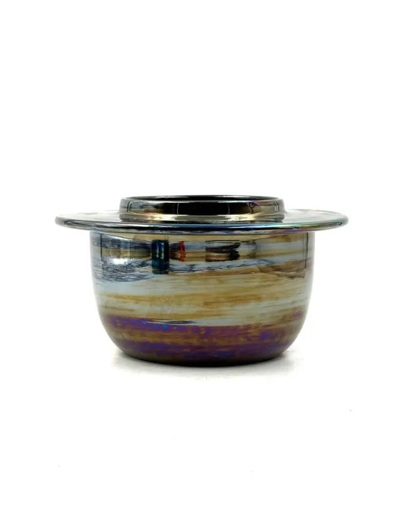 Pamono Mid-Century Modern Iridescent Ceramic from Paoli, Italy, 1970s> Bowls