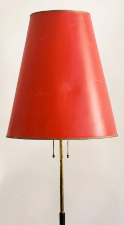 Pamono Mid-Century Modern Italian Brass Floor Lamp, 1950s><noscript><img width=