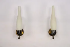Hot Pamono Mid-Century Modern Italian Sconces, 1950s, Set of 2