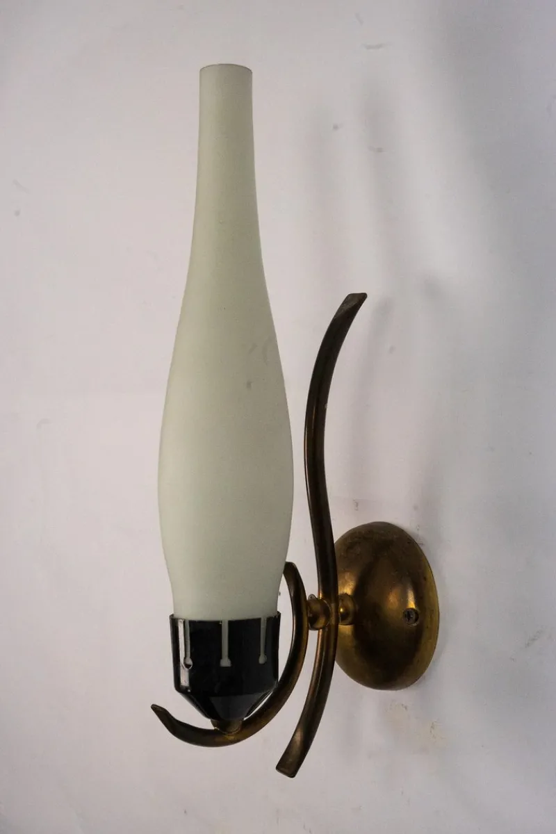 Hot Pamono Mid-Century Modern Italian Sconces, 1950s, Set of 2