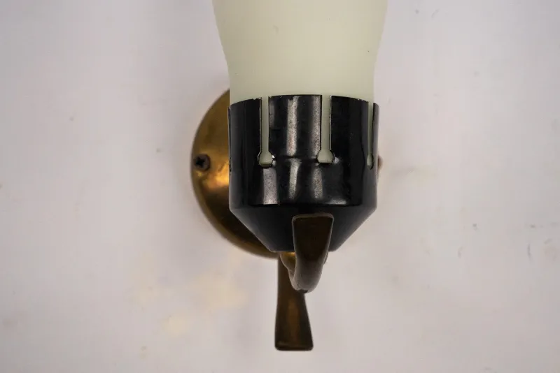 Hot Pamono Mid-Century Modern Italian Sconces, 1950s, Set of 2