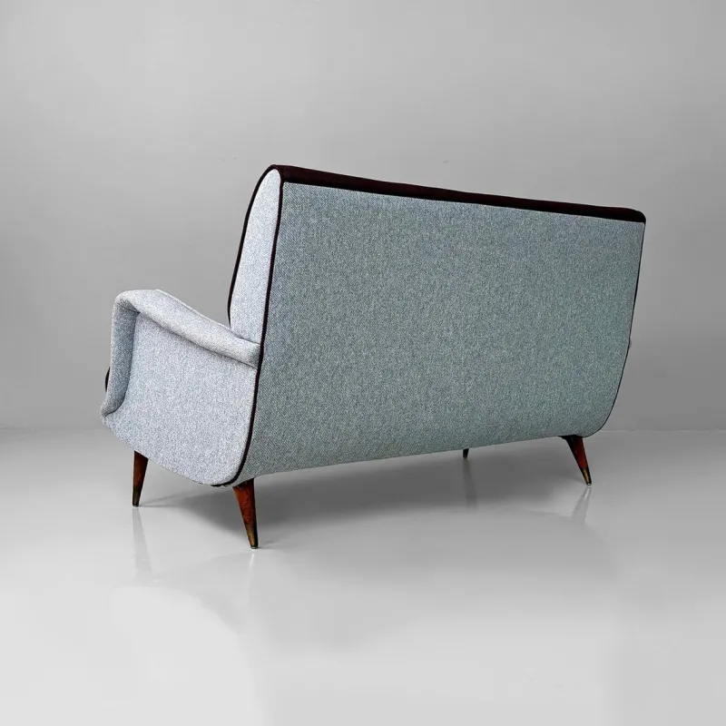 Pamono Mid-Century Modern Italian Mod. 801 Sofa by Carlo De Carli for Cassina, 1950s> Couches & Sofas