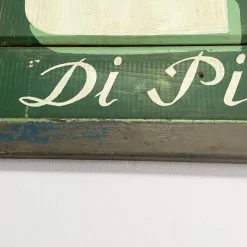 Pamono Mid-Century Modern Italian Metal Pierris Coffee Advertising Sign, 1950s><noscript><img width=