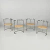 New Pamono Mid-Century Modern Italian P4 Catilina Chairs by Luigi Caccia Dominioni for Azucena, 1958, Set of 4
