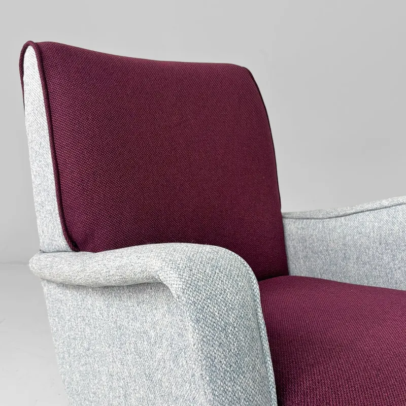 Pamono Mid-Century Modern Italian Mod. 802 Lounge Chairs by Carlo De Carli for Cassina, 1950s, Set of 2> Lounge Chairs & Armchairs
