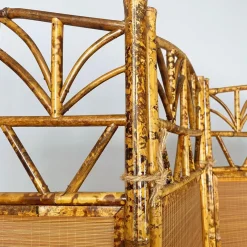 Discount Pamono Mid-Century Modern Italian Screen in Bamboo and Rattan, 1950s