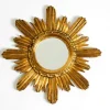 Clearance Pamono Mid-Century Modern Italian Sunburst Wall Mirror inWood and Resin, 1950s