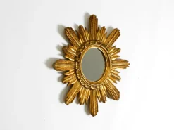 Clearance Pamono Mid-Century Modern Italian Sunburst Wall Mirror inWood and Resin, 1950s