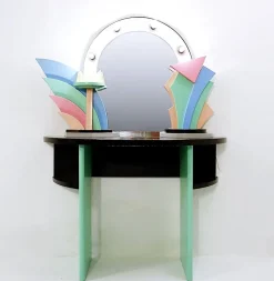 Online Pamono Mid-Century Modern Lacquered Wood Dressing Table, 1960s