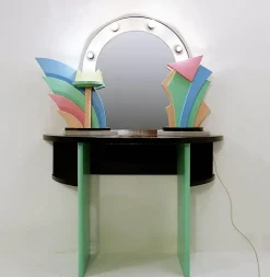 Online Pamono Mid-Century Modern Lacquered Wood Dressing Table, 1960s