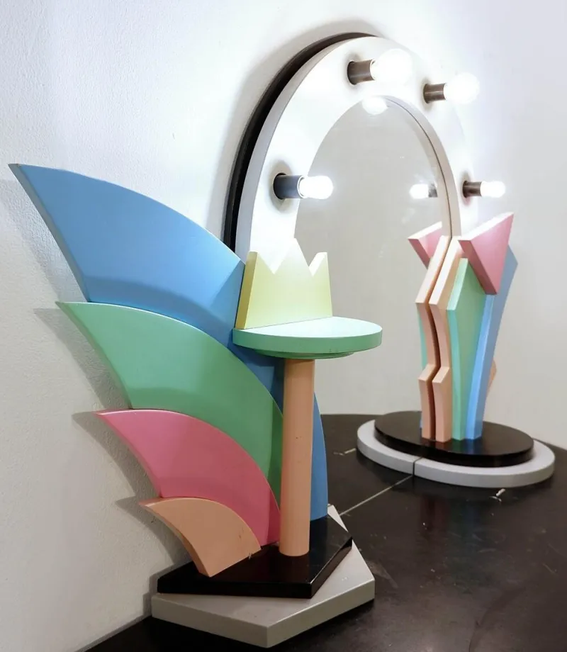 Online Pamono Mid-Century Modern Lacquered Wood Dressing Table, 1960s
