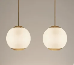 Outlet Pamono Mid-Century Modern LS2 Pendants by L. Caccia Dominioni for Azucena, 1950s, Set of 2