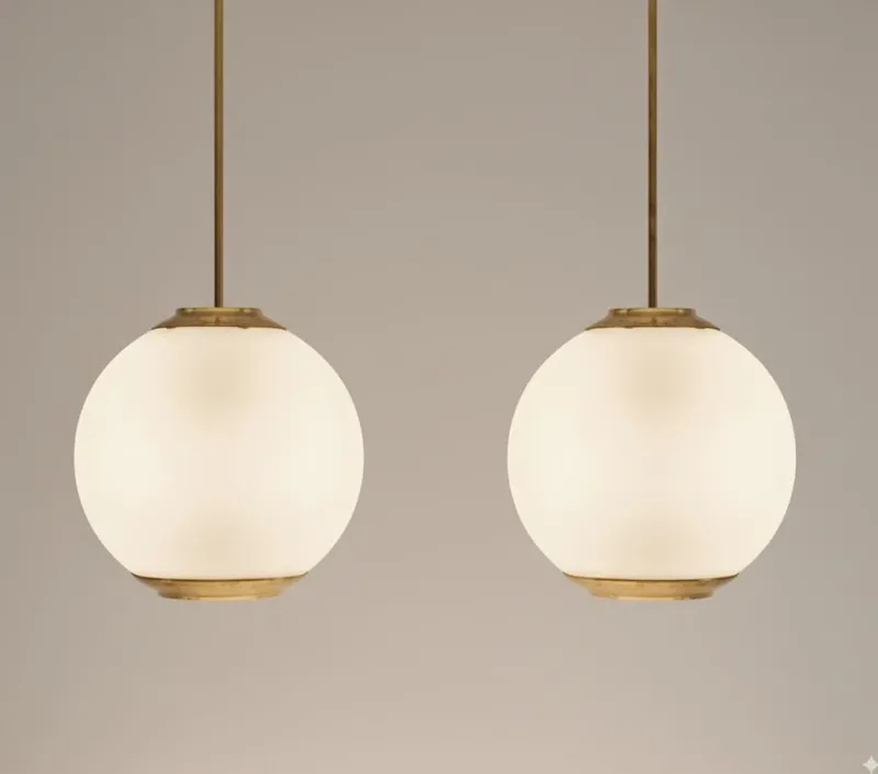 Outlet Pamono Mid-Century Modern LS2 Pendants by L. Caccia Dominioni for Azucena, 1950s, Set of 2