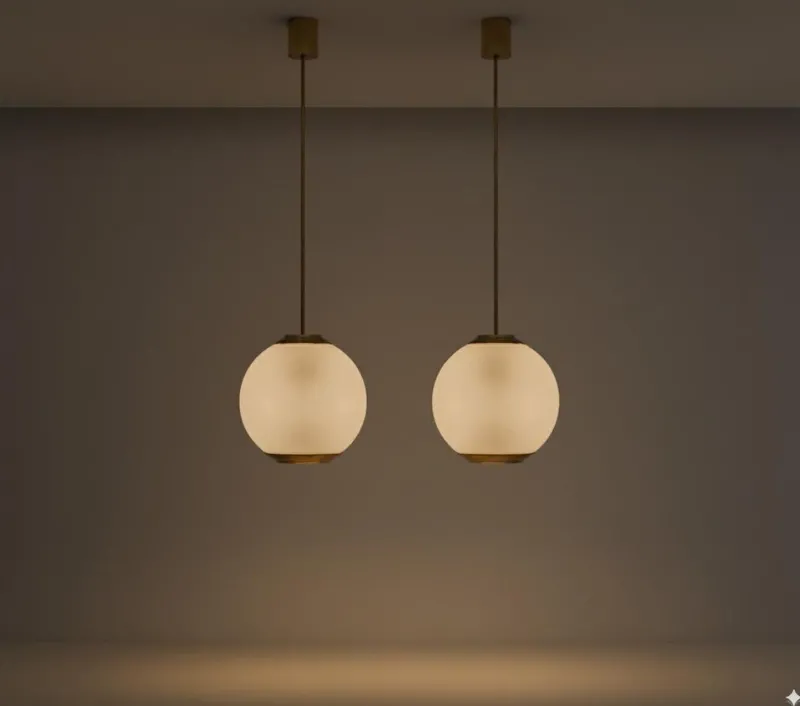 Outlet Pamono Mid-Century Modern LS2 Pendants by L. Caccia Dominioni for Azucena, 1950s, Set of 2