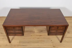 New Pamono Mid-Century Modern Model 77 Freestanding Desk in Teak from Omann Jun, 1960s