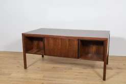 New Pamono Mid-Century Modern Model 77 Freestanding Desk in Teak from Omann Jun, 1960s
