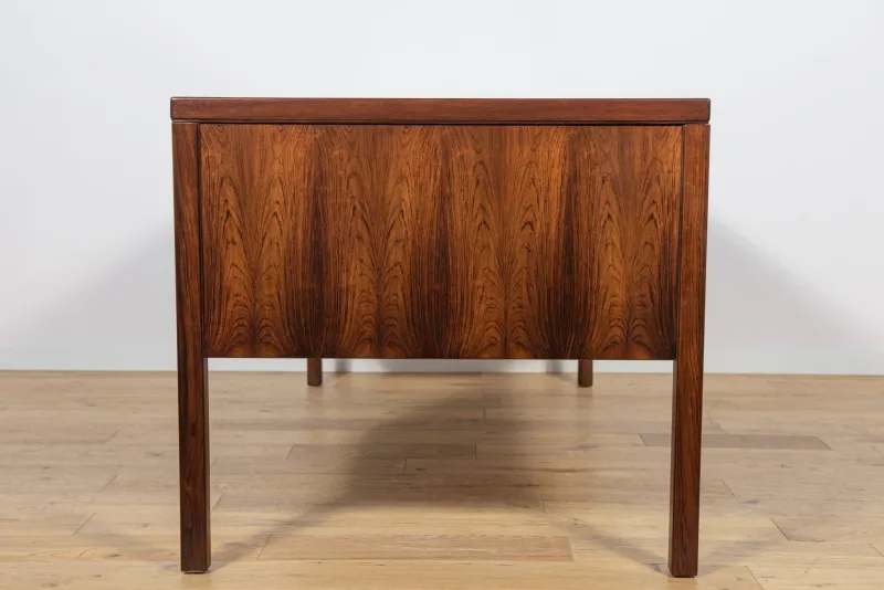 New Pamono Mid-Century Modern Model 77 Freestanding Desk in Teak from Omann Jun, 1960s