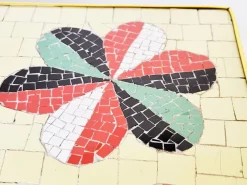 Pamono Mid-Century Modern Mosaic Table, 1950s><noscript><img width=