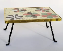 Pamono Mid-Century Modern Mosaic Table, 1950s><noscript><img width=