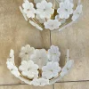 Pamono Mid-Century Modern Murano Glass Flower Wall Lamps, 1960s, Set of 2> Wall Lights & Sconces