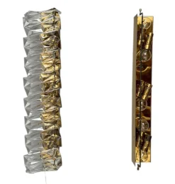 Online Pamono Mid-Century Modern Murano Glass Wall Lights, 1960s, Set of 2