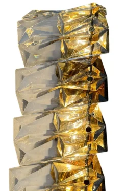 Online Pamono Mid-Century Modern Murano Glass Wall Lights, 1960s, Set of 2