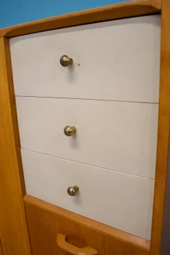 Pamono Mid-Century Modern Oak Wardrobe from G-Plan, 1960s><noscript><img width=