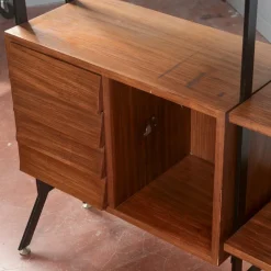 Best Pamono Mid-Century Modern Open Bookcase, 1960s