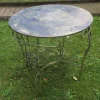 Sale Pamono Mid-Century Modern Painted Garden Patio Table, 1960s
