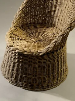 Best Pamono Mid-Century Modern Rattan Terrasse Summer Set, France, 1950s, Set of 4