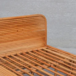 Pamono Mid-Century Modern Rattan Daybed, 1950s><noscript><img width=