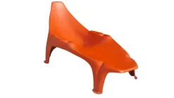 Clearance Pamono Mid-Century Modern Red Pool Lounger