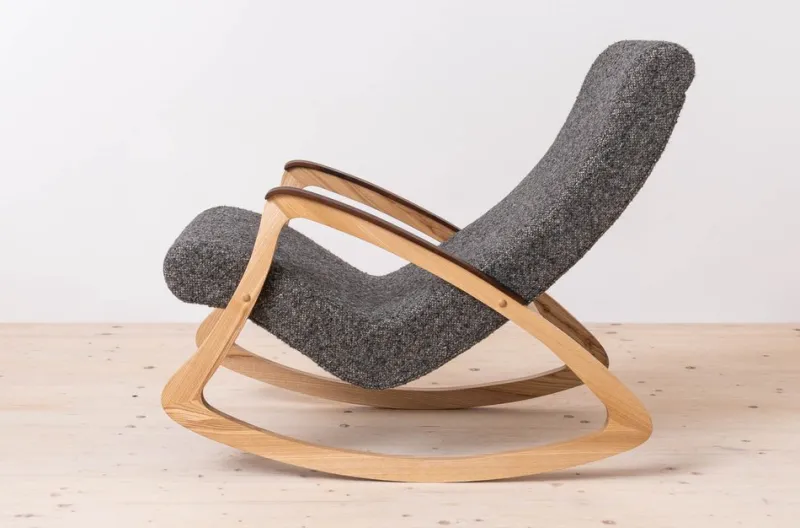 Sale Pamono Mid-Century Modern Rocking Chair, 1950s
