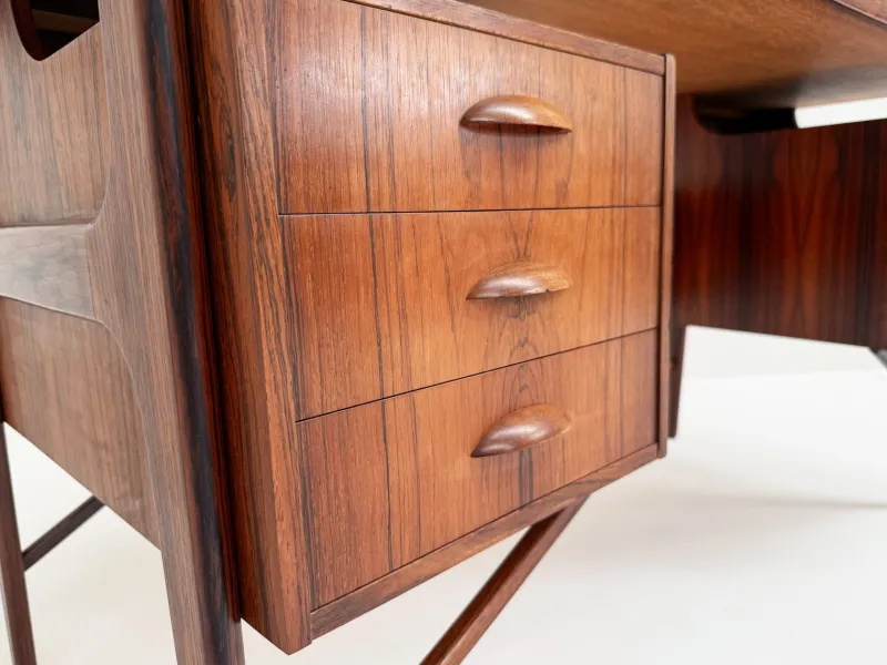 Hot Pamono Mid-Century Modern Rosewood Desk by Svend Åge Madsen, Denmark, 1960s