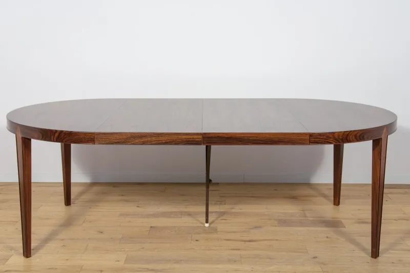 Pamono Mid-Century Modern Rosewood Dining Table by Severin Hansen for Haslev Furniture Carpentry, 1960s