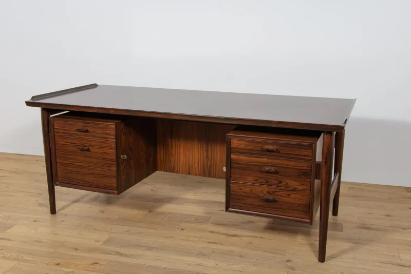 New Pamono Mid-Century Modern Rosewood Desk by Arne Vodder for Sibast, 1960s