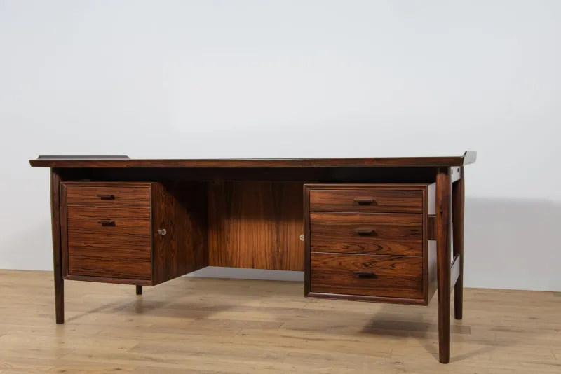 New Pamono Mid-Century Modern Rosewood Desk by Arne Vodder for Sibast, 1960s