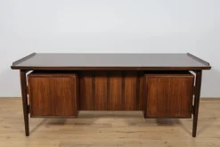New Pamono Mid-Century Modern Rosewood Desk by Arne Vodder for Sibast, 1960s