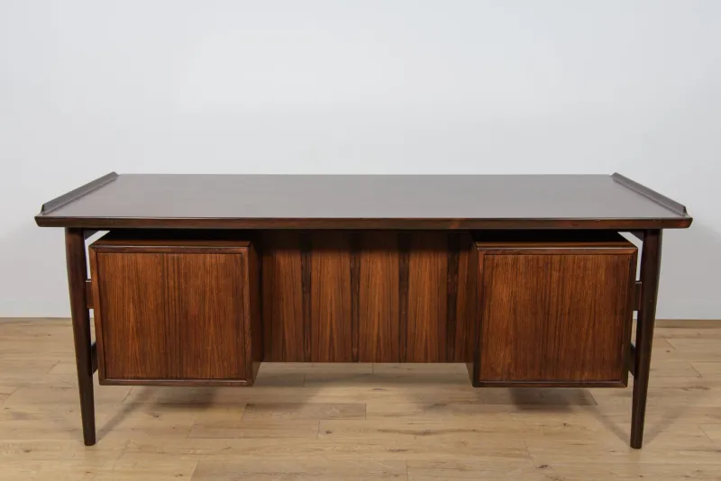 New Pamono Mid-Century Modern Rosewood Desk by Arne Vodder for Sibast, 1960s