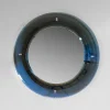 Pamono Mid-Century Modern Round Beveled Wall Mirror, Veca, Italy, 1970s> Mirrors