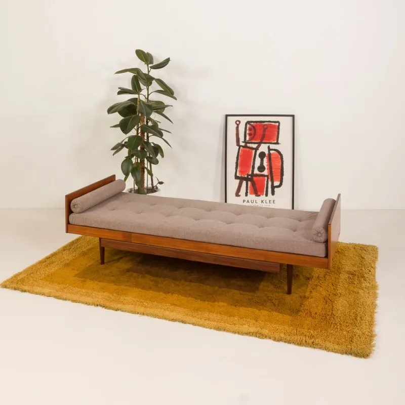 Hot Pamono Mid-Century Modern Scandinavian Daybed with Duvet Compartment, 1960s