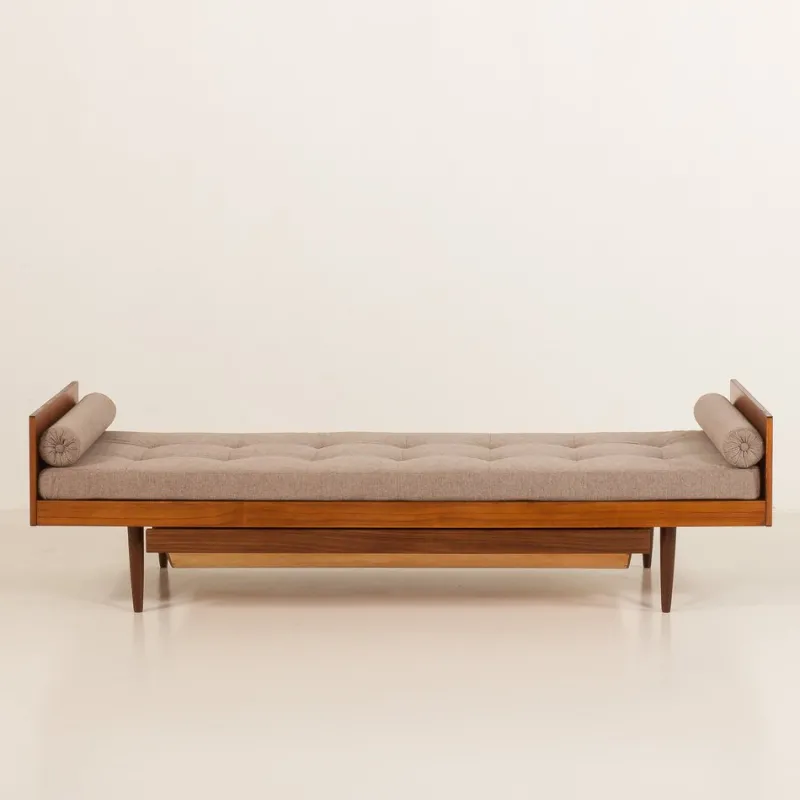 Hot Pamono Mid-Century Modern Scandinavian Daybed with Duvet Compartment, 1960s