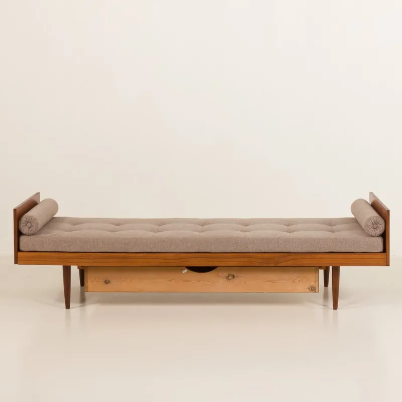 Hot Pamono Mid-Century Modern Scandinavian Daybed with Duvet Compartment, 1960s