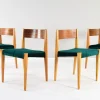 Pamono Mid-Century Modern Scandinavian Chairs in the style of Cadovius Pia by Poul Cadovius, 1950s, Set of 4> Living Room Sets