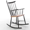 Pamono Mid-Century Modern Scandinavian Rocking Chair attributed to Tapiovaara, 1960s> Rocking Chairs